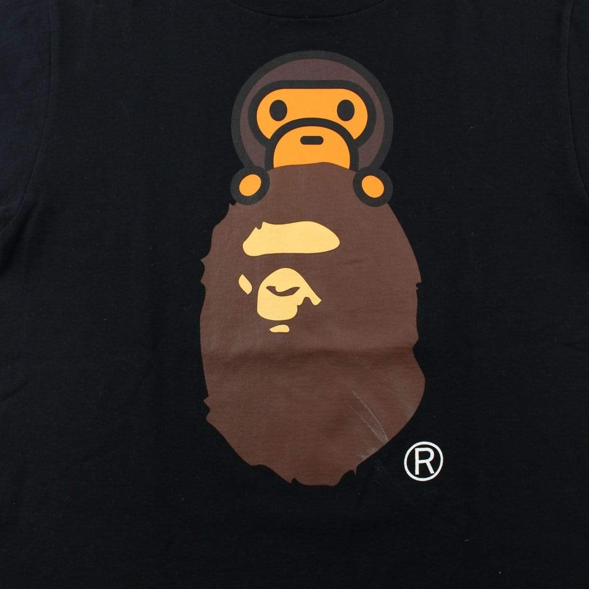 Bape Baby Milo Big Ape Tee Black - SaruGeneral