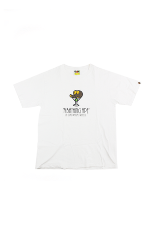 T-shirt Bape Baby Milo Martini Glass Blanc