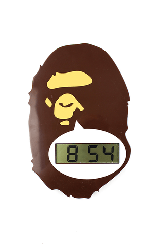 Horloge numérique Bape Big Ape