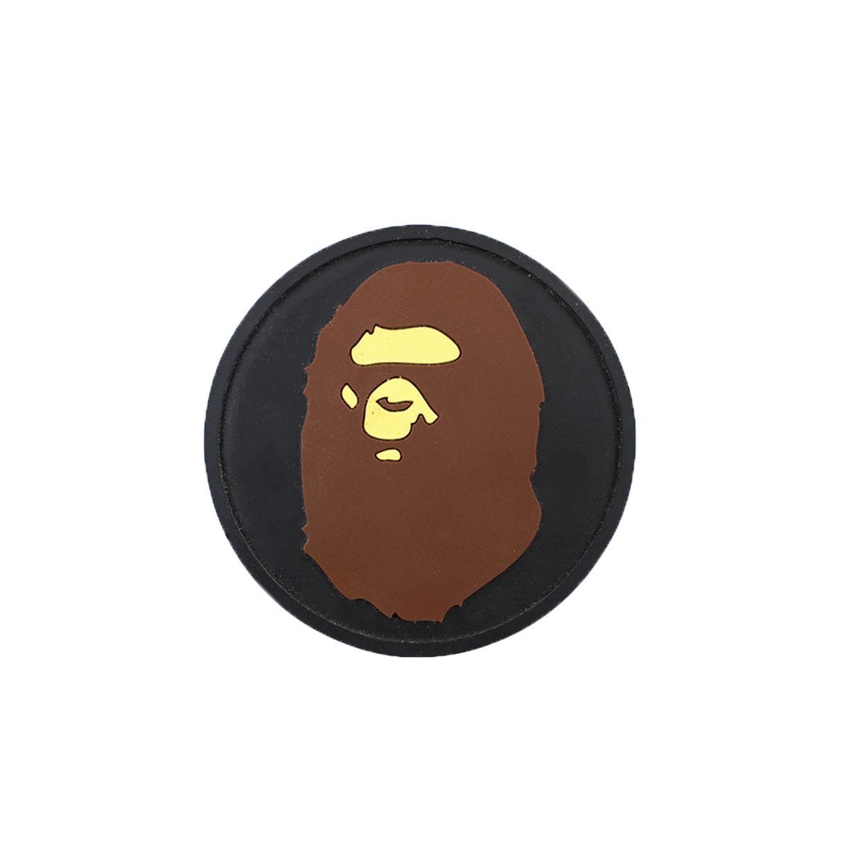 Bape Big Ape Logo Coaster Black - SaruGeneral