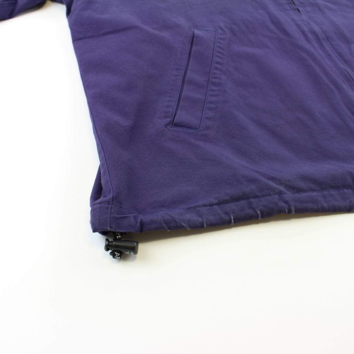 Bape Big Ape Logo Full Zip Jacket Purple - SaruGeneral