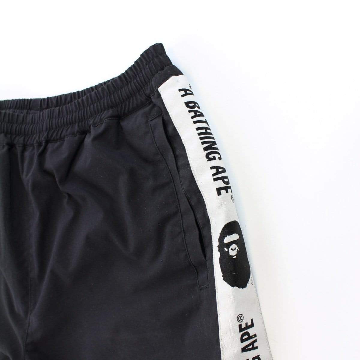 Bape Big Ape Logo Stripe Track pants - SaruGeneral