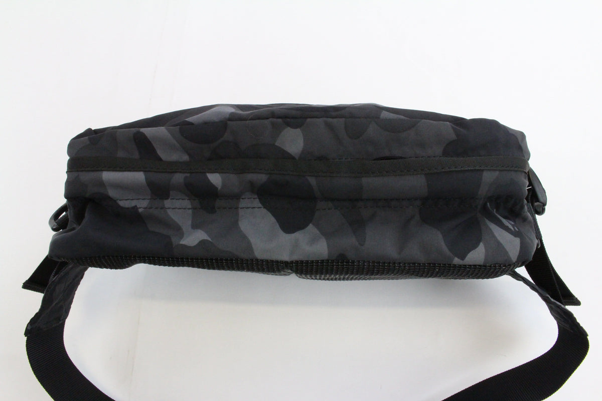 Bape Black Camo 3M Hip Bag - SaruGeneral