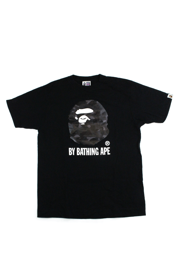 Bape Black Camo Big Ape Tee Black - SaruGeneral
