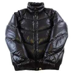 Bape Black Puffer Jacket