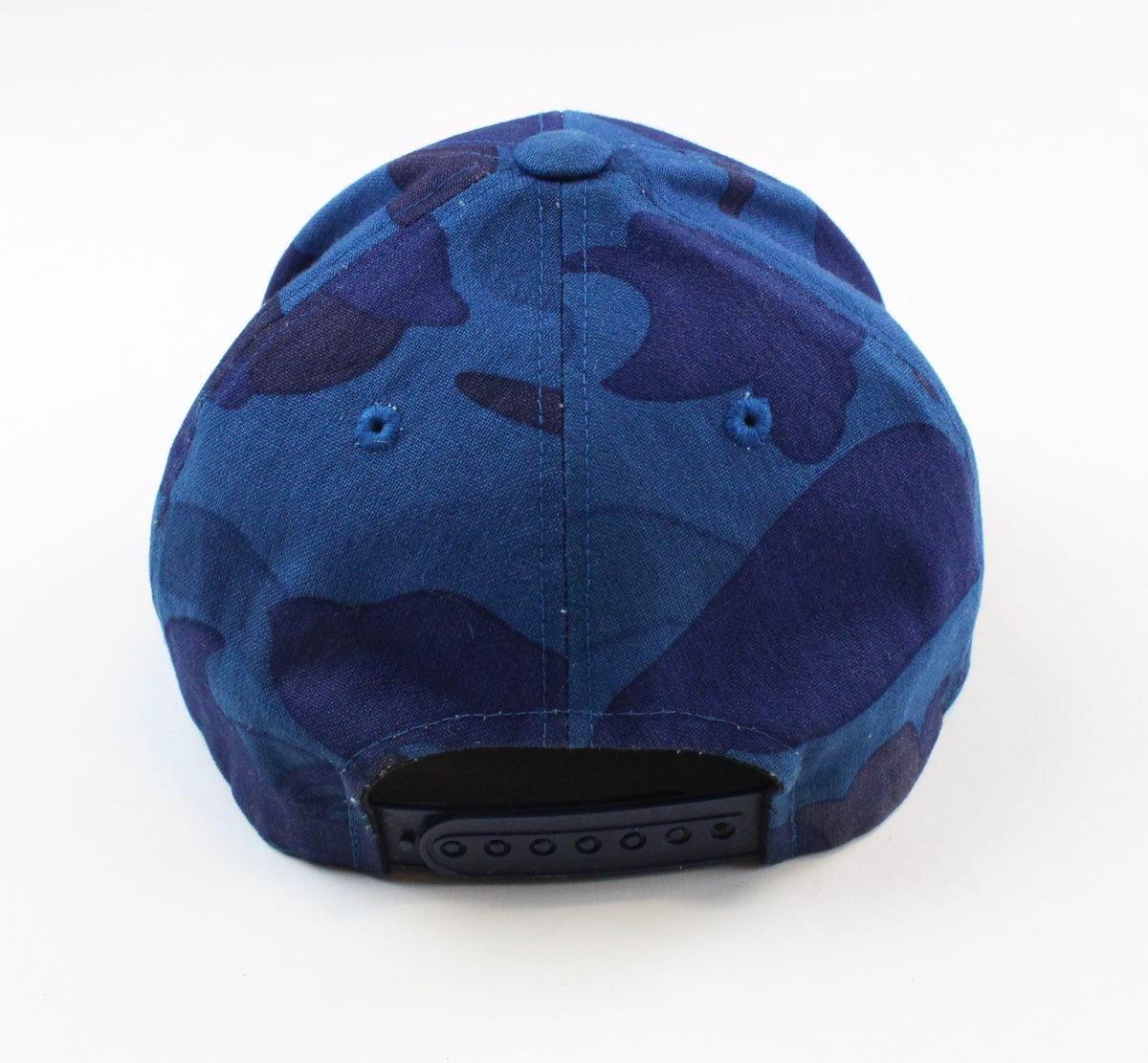 Bape Blue Camo White Ape Face Hat - SaruGeneral