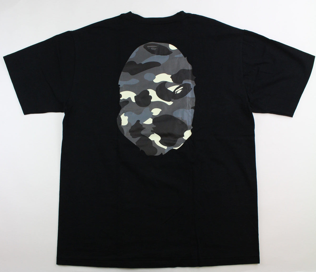 Bape City Camo Big Ape Logo Tee Black - SaruGeneral