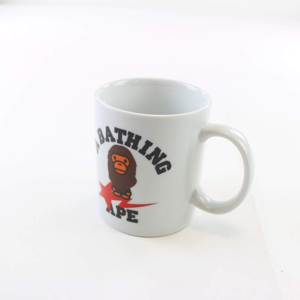 Bape College Logo Ape Milo Logo Bapesta Mug White - SaruGeneral