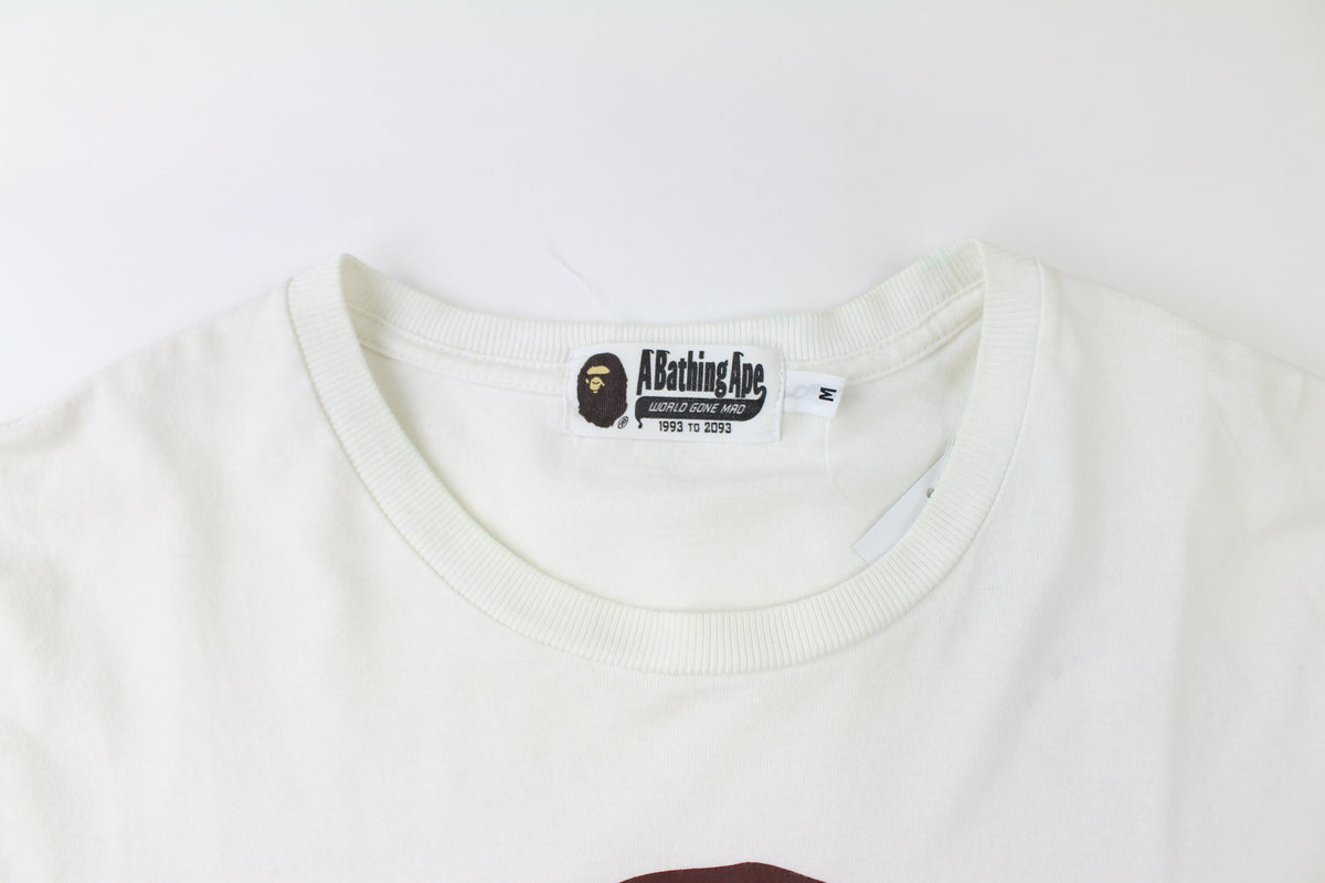 Bape GoApe Tee White - SaruGeneral