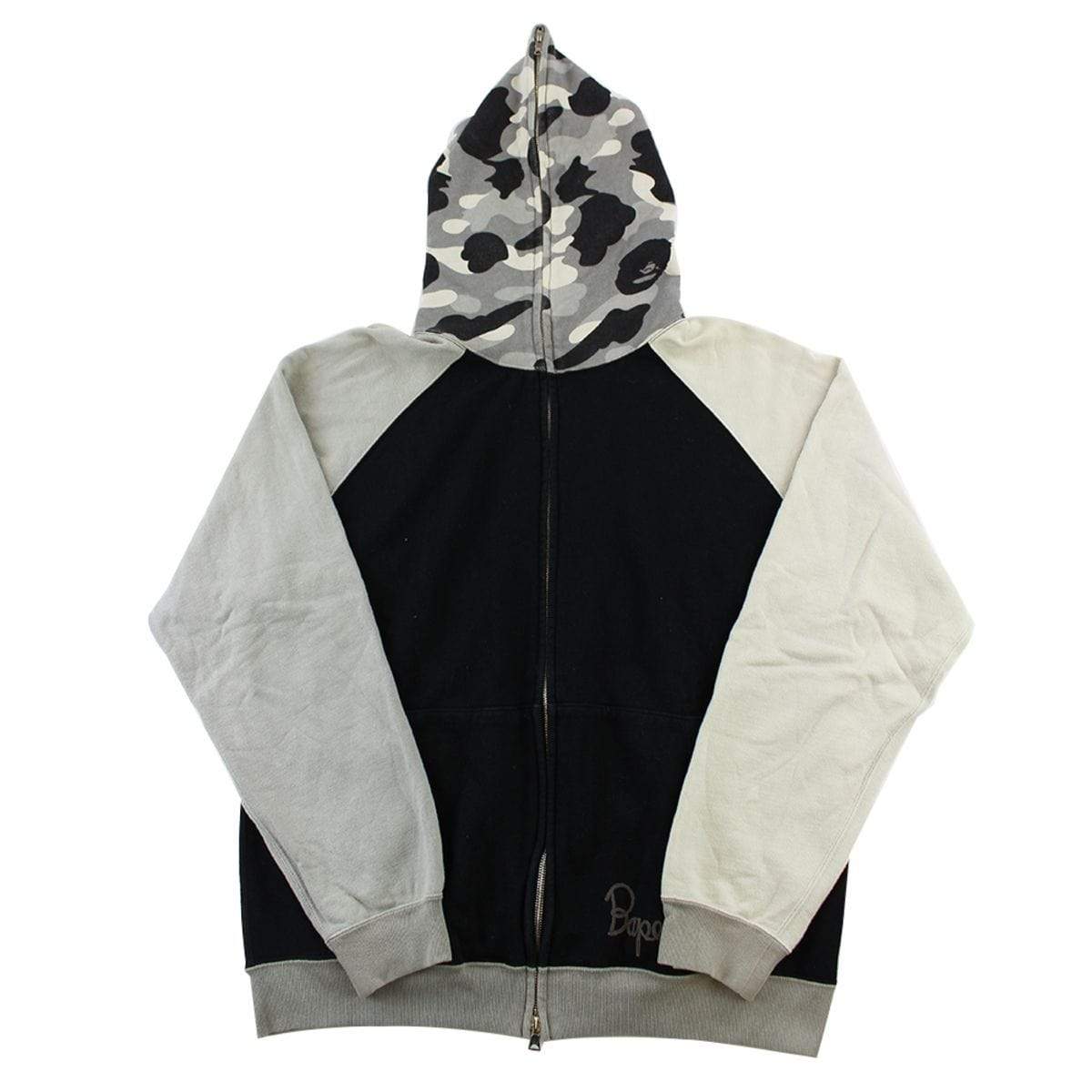 Bape Grey Camo Hood Full Zip - SaruGeneral
