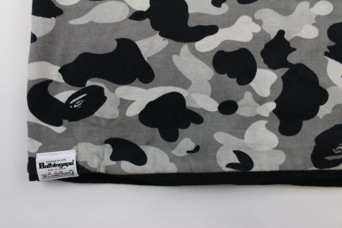 Bape Grey Camo Reverse LS Black - SaruGeneral