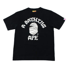 Bape Halloween Mummy College Logo Tee Black