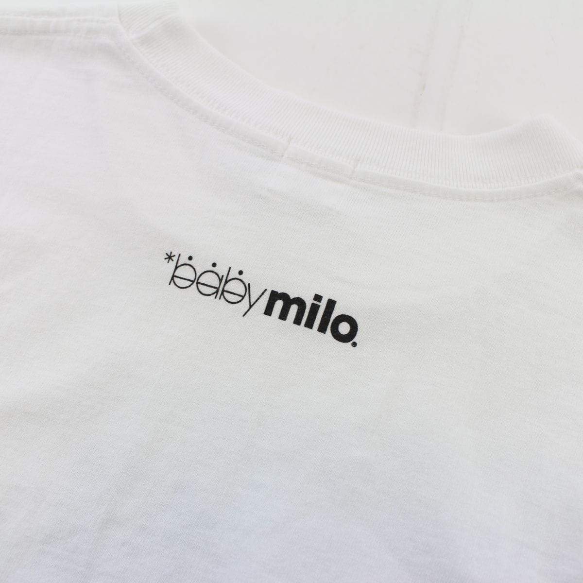 Bape Pink Milo Store LS White - SaruGeneral