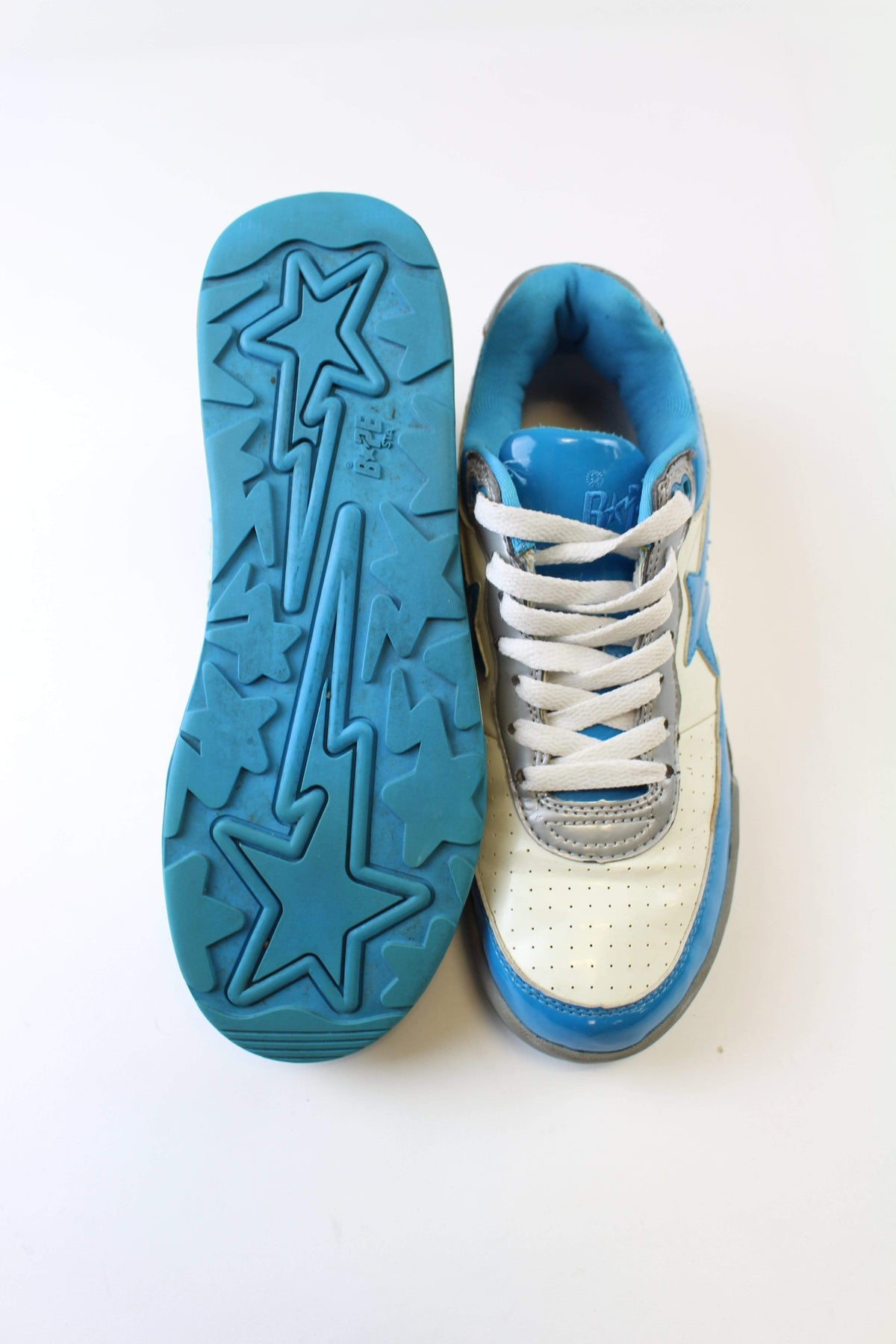 Bape Roadsta Blue & White - SaruGeneral