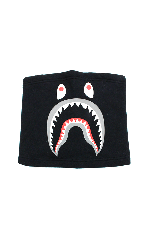 Bape Shark Face Neck Gaiter Black - SaruGeneral
