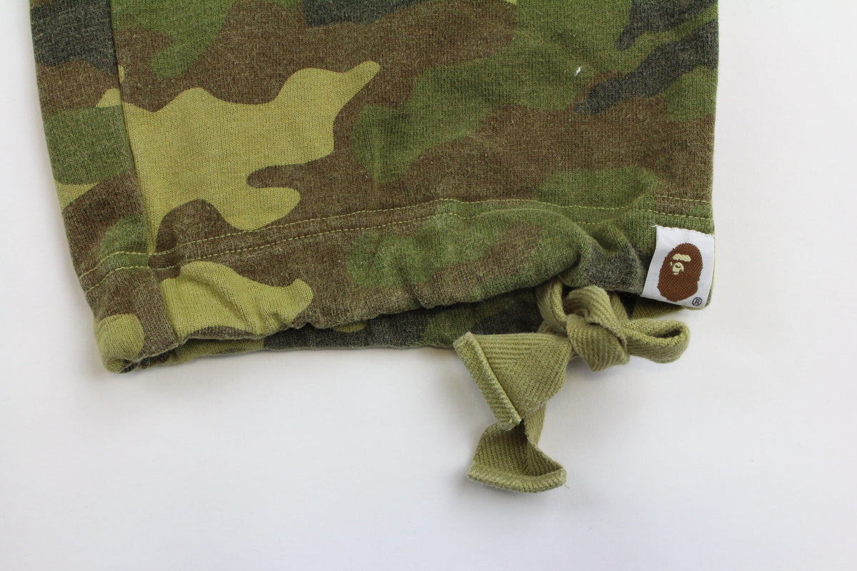 Bape Woodand Camo Cargo joggers - SaruGeneral