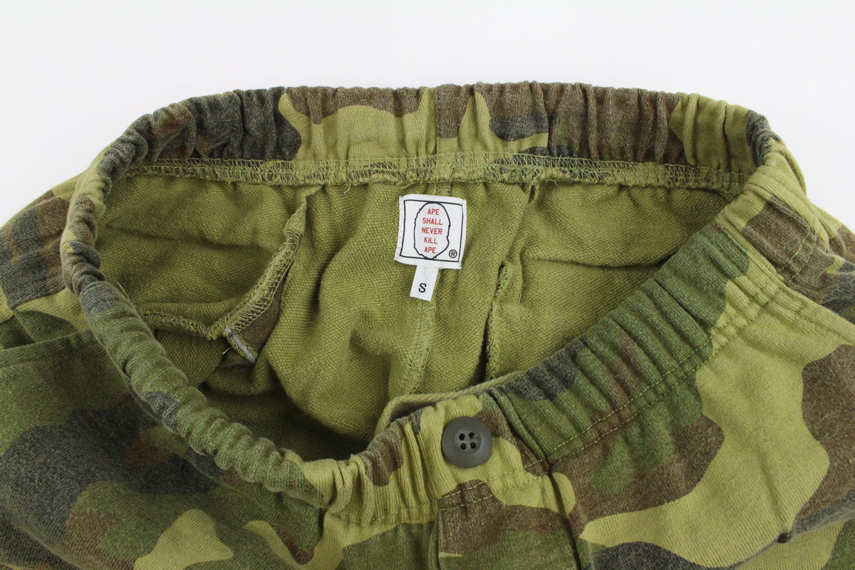 Bape Woodand Camo Cargo joggers - SaruGeneral
