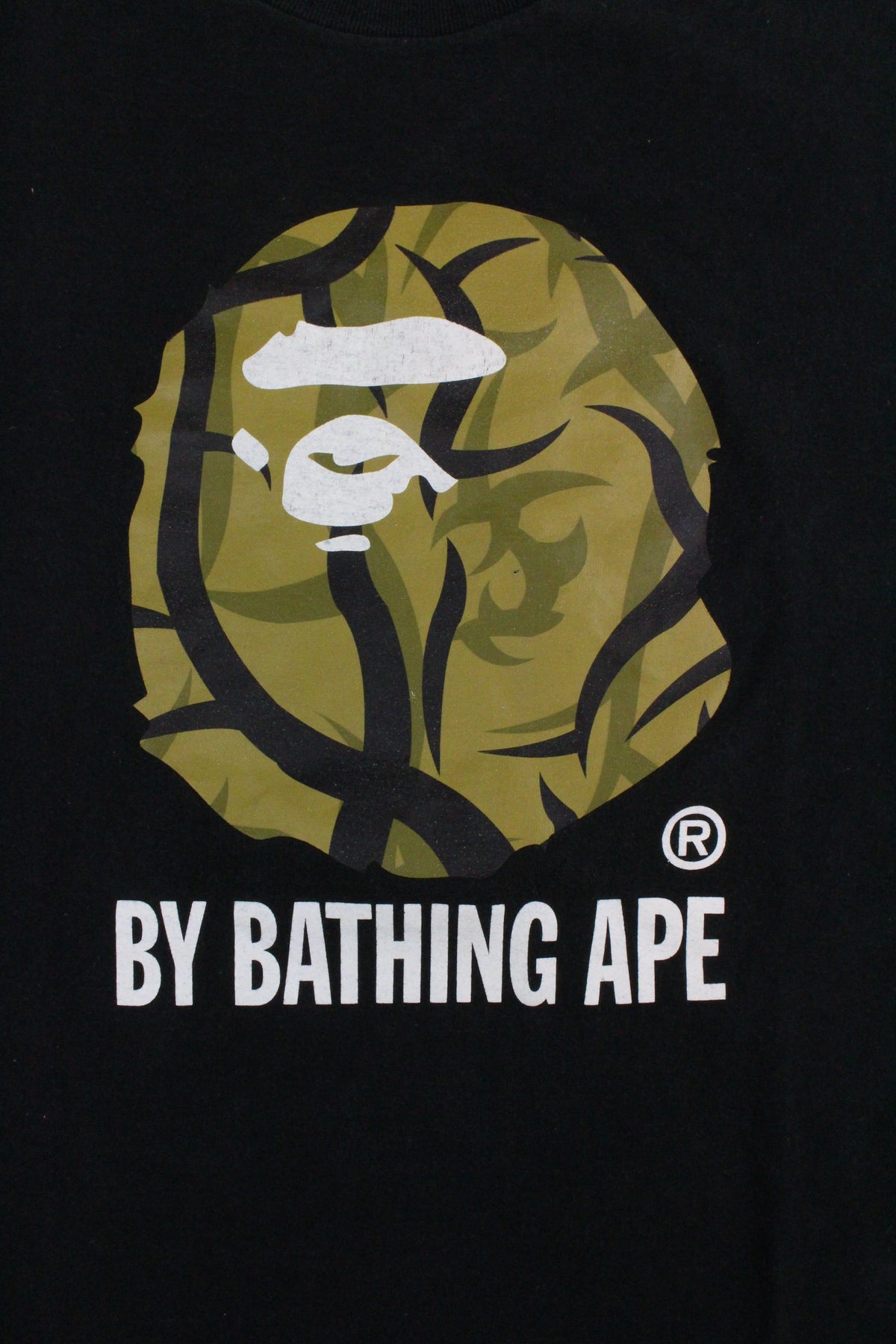 Bape tan Toxic Big Ape Tee Black - SaruGeneral