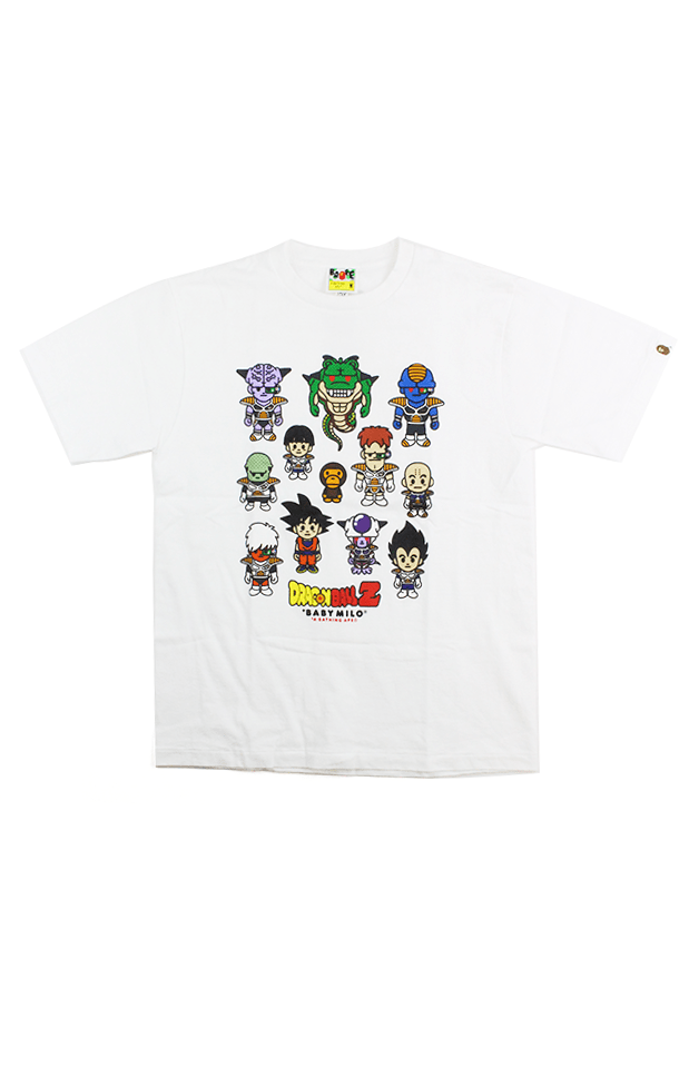 Bape x DBZ Characters Tee White - SaruGeneral