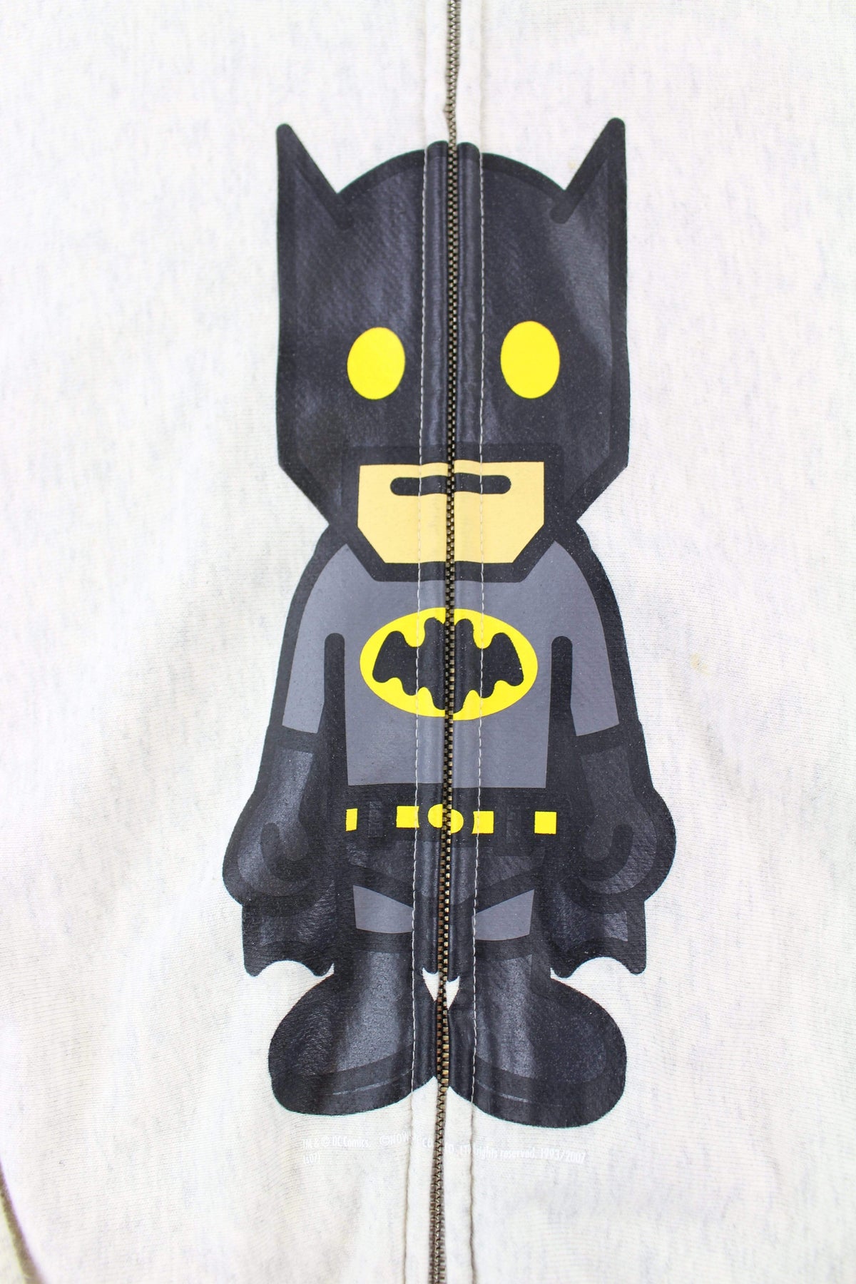Bape x DC Batman Fullzip Hoodie Grey - SaruGeneral