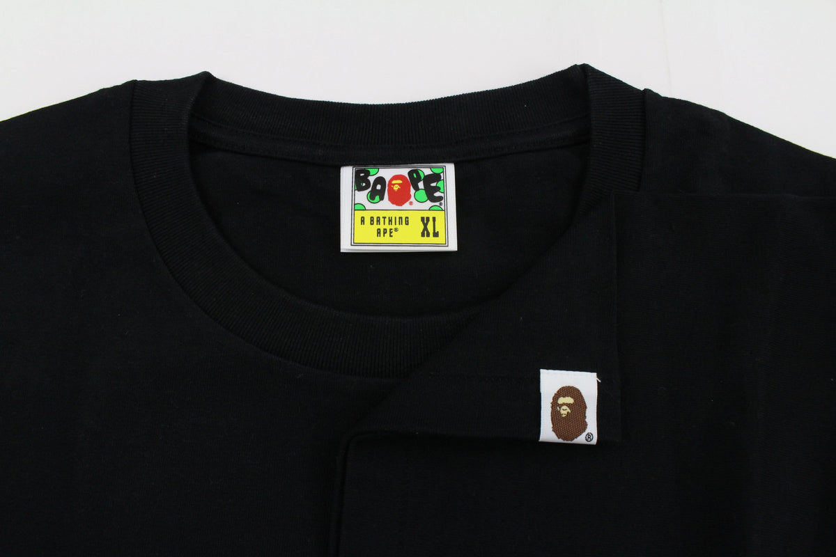 Bape x Naruto Milo Tee Black - SaruGeneral
