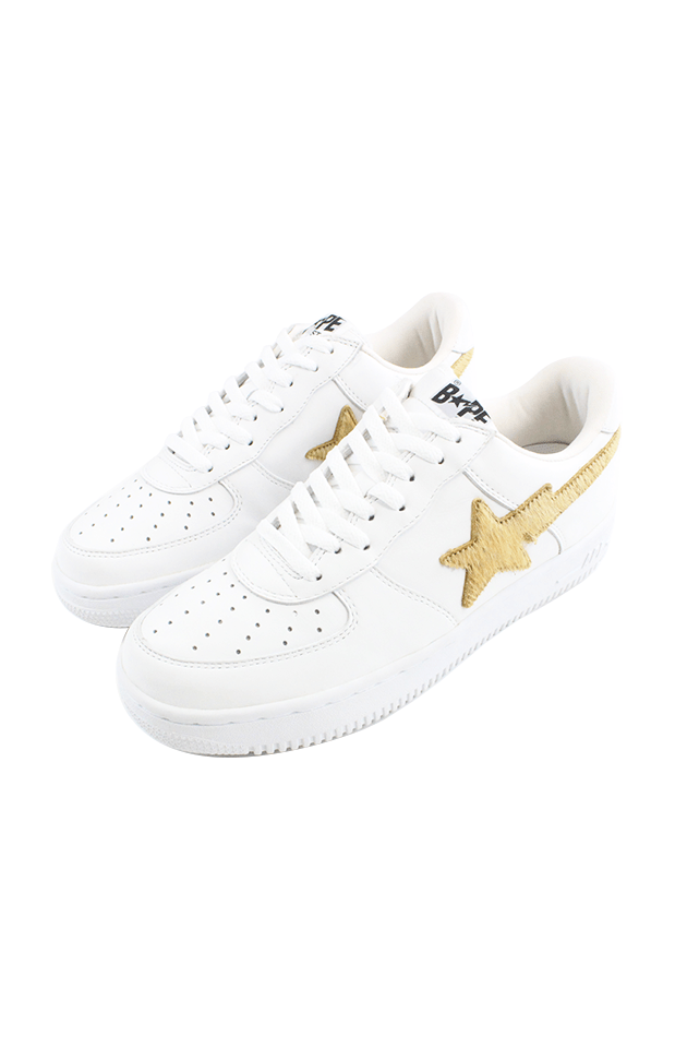 Bapesta Horsehair White - SaruGeneral