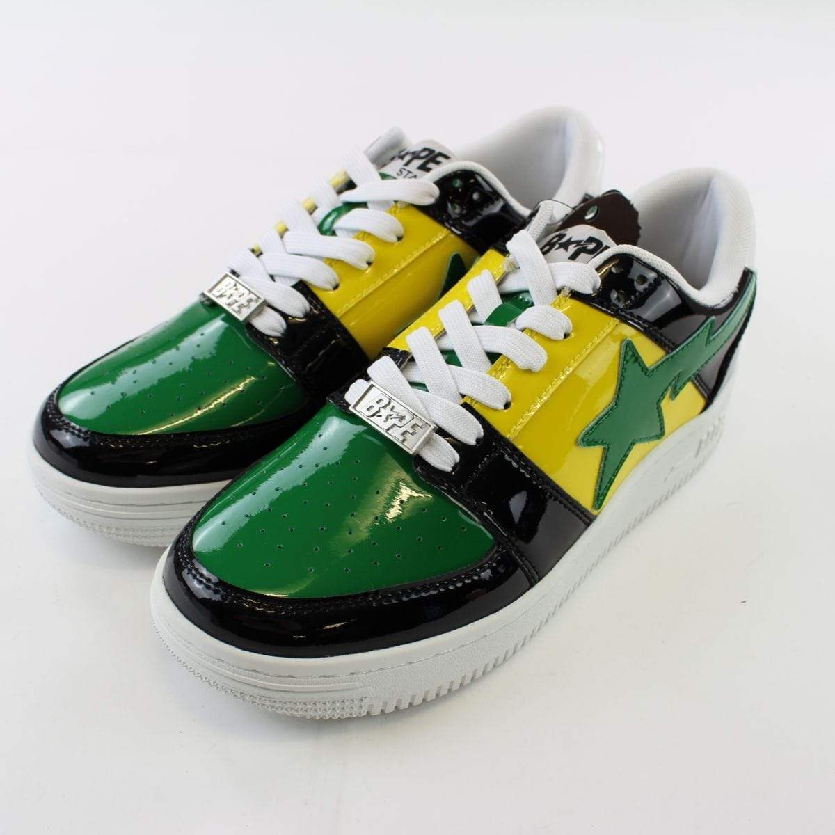 Bapesta Green Yellow Black White - SaruGeneral