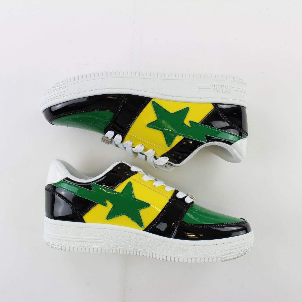 Bapesta Green Yellow Black White - SaruGeneral