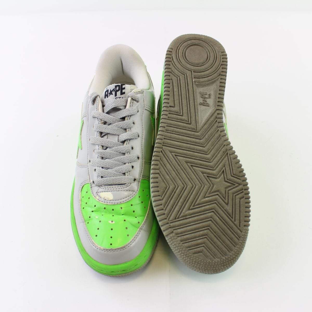 Bapesta Neon Green & Grey - SaruGeneral