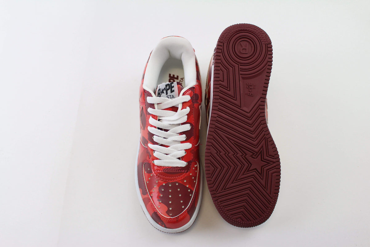 Bapesta Red Camo - SaruGeneral