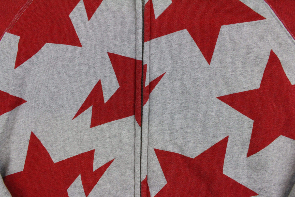 Bapesta Red Star Hoodie Grey - SaruGeneral