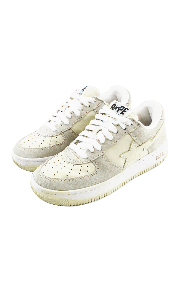 Bapesta Tan Grey Suede - SaruGeneral
