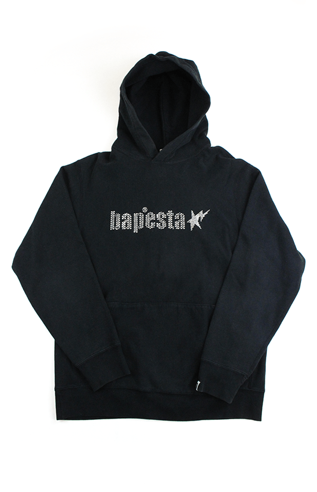 Bapesta swarkosvki text Hoodie Black - SaruGeneral