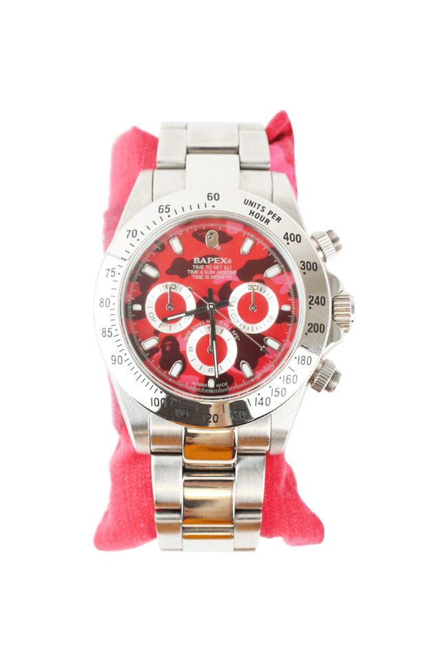 Bapex Silver Red Camo - SaruGeneral