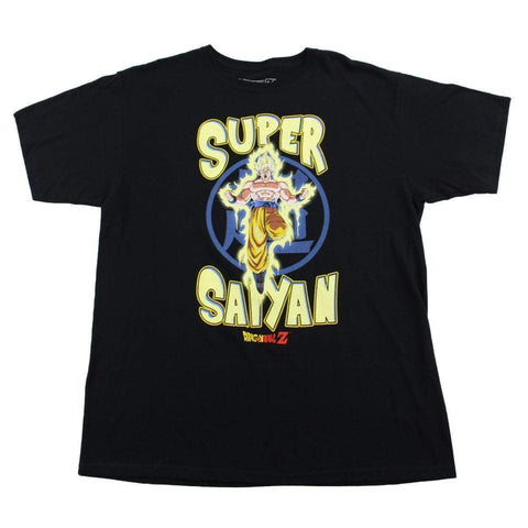 Dragon Ball Z Super Saiyan Tee Black