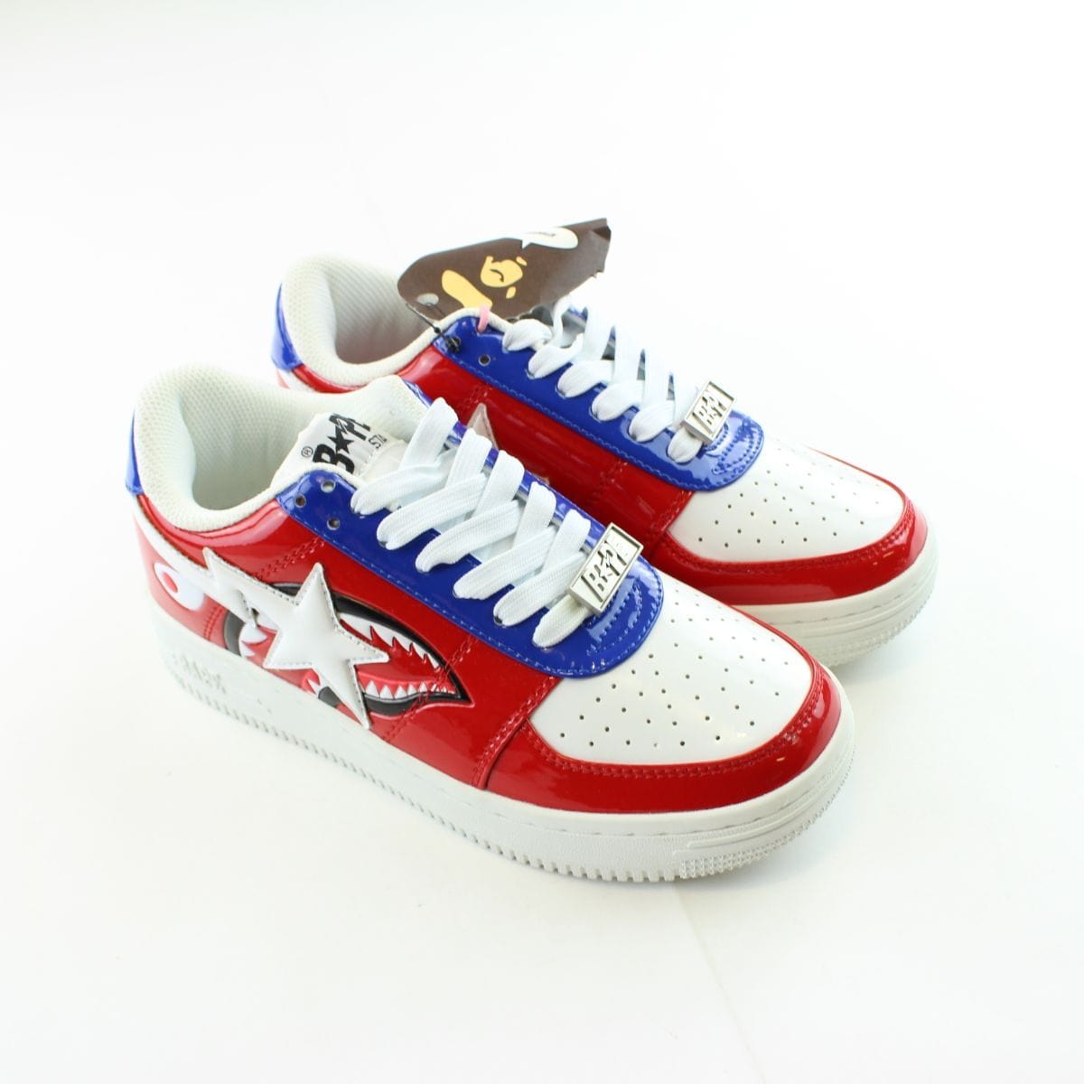 bapesta shark red blue 1 - SaruGeneral