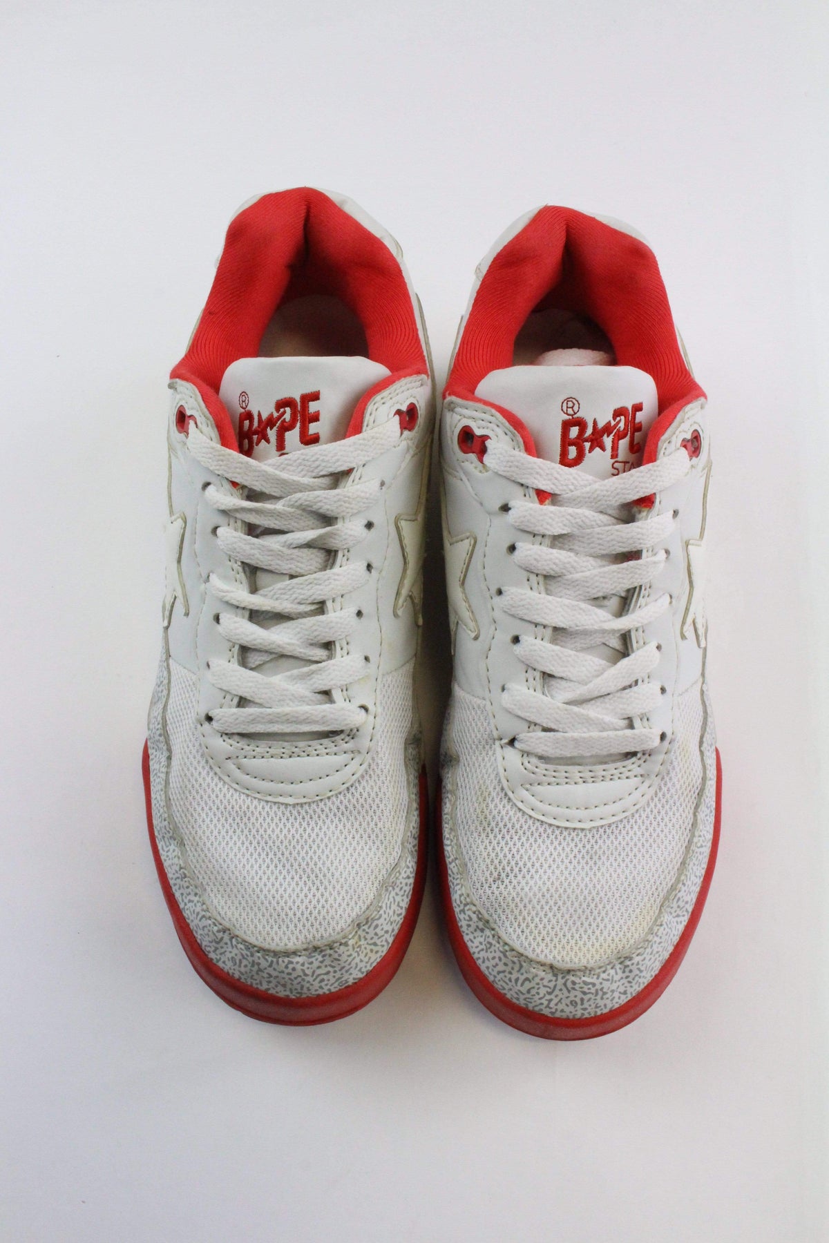Bape Roadsta Red & Grey Cement - SaruGeneral