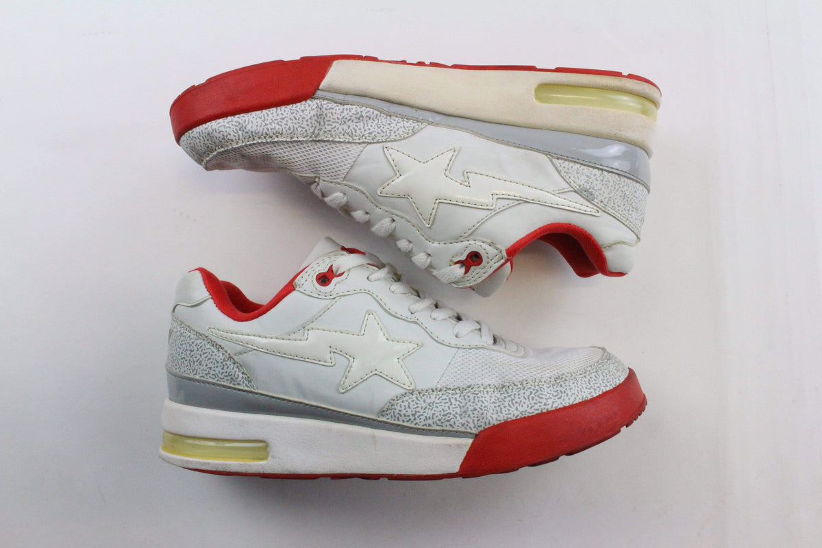 Bape Roadsta Red & Grey Cement - SaruGeneral