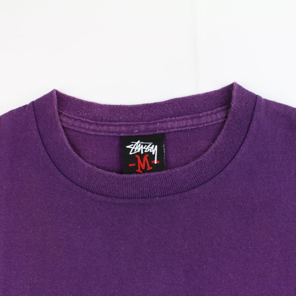 stussy side logo tee purple - SaruGeneral