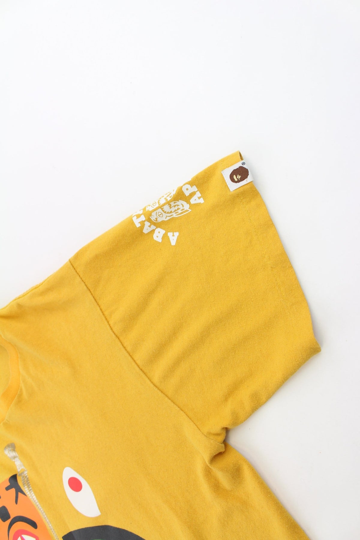 bape tiger face shark tee orange - SaruGeneral