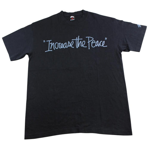 T-shirt noir Stussy Increase the Peace