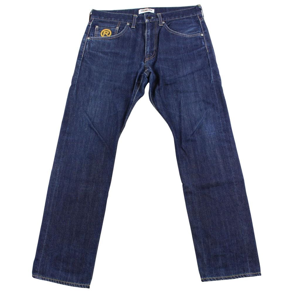 bape crown big ape logo denim jeans 1 - SaruGeneral