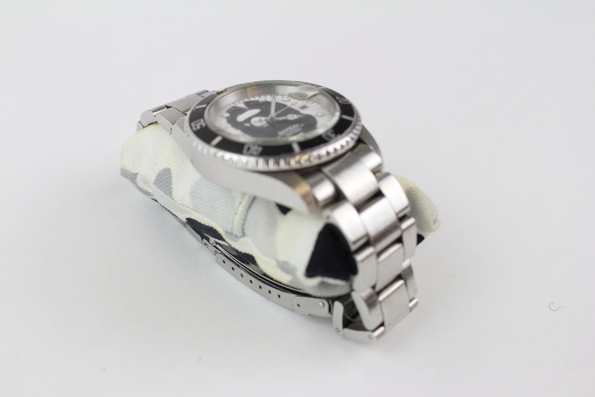 Bapex Silver White Big Ape Logo - SaruGeneral