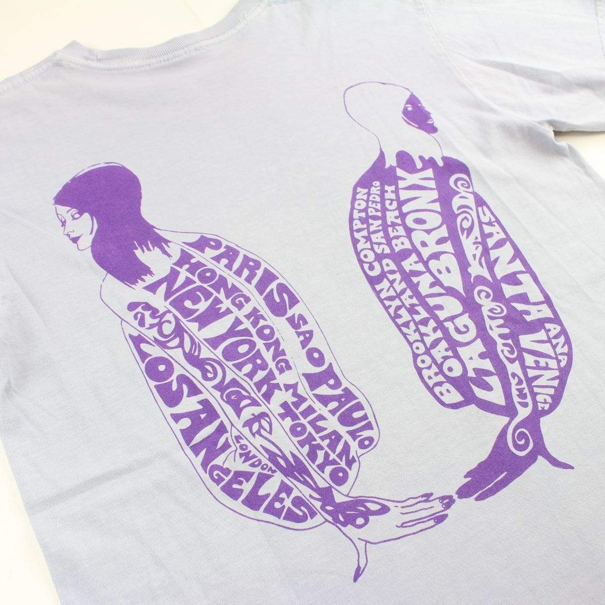 stussy hula girls tee blue - SaruGeneral