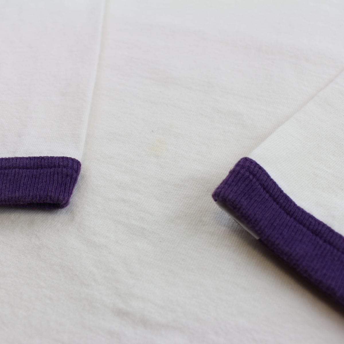 Bape Purple Wings Logo LS White - SaruGeneral