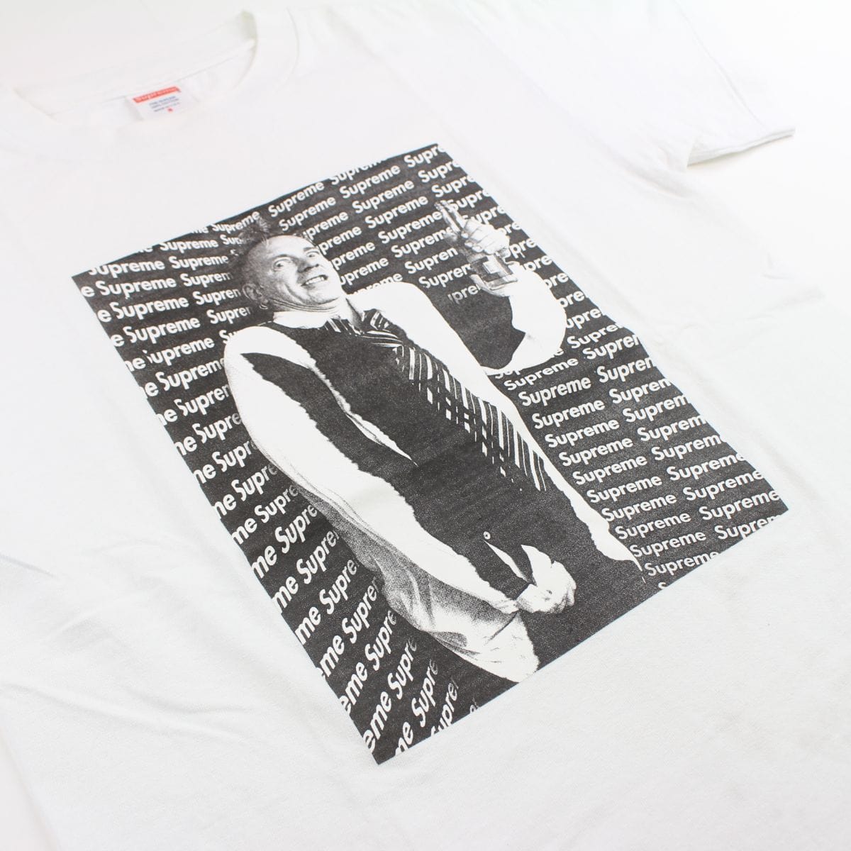 supreme x john lydon tee white 2010 - SaruGeneral