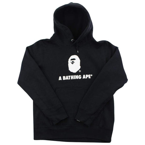 Sweat à capuche Bape ASNKA Big Ape avec logo noir
