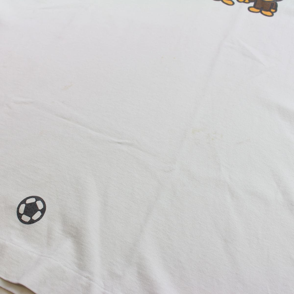 Bape Football Baby Milo Tee White - SaruGeneral