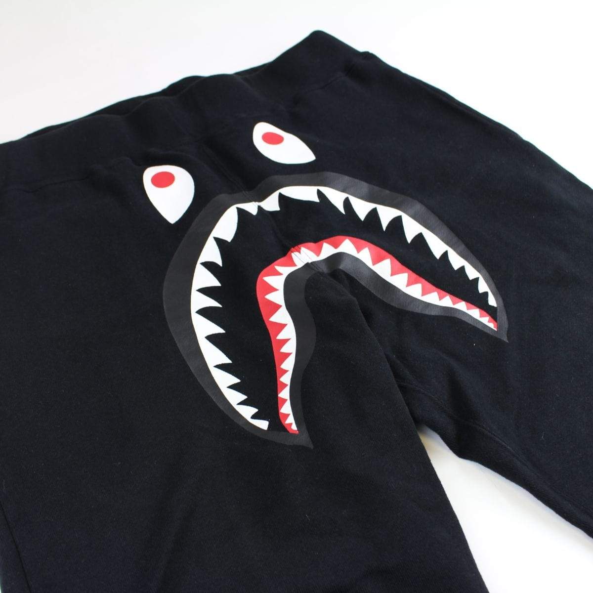 bape shark face joggers black - SaruGeneral