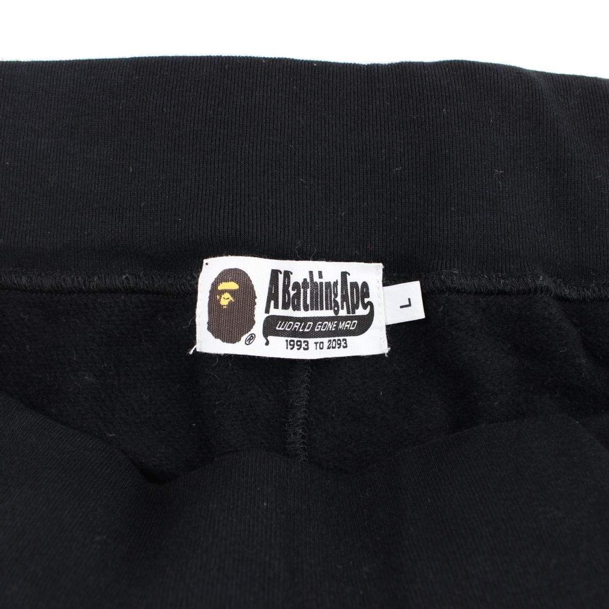 bape shark face joggers black - SaruGeneral